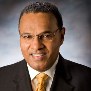 A headshot of Business Hall of Fame inductee Freeman Hrabowski