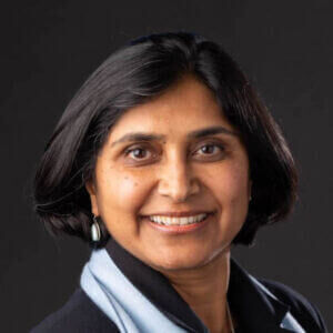 A headshot of Business Hall of Fame inductee Sheela Murthy