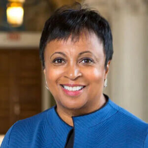 A headshot of Carla Hayden